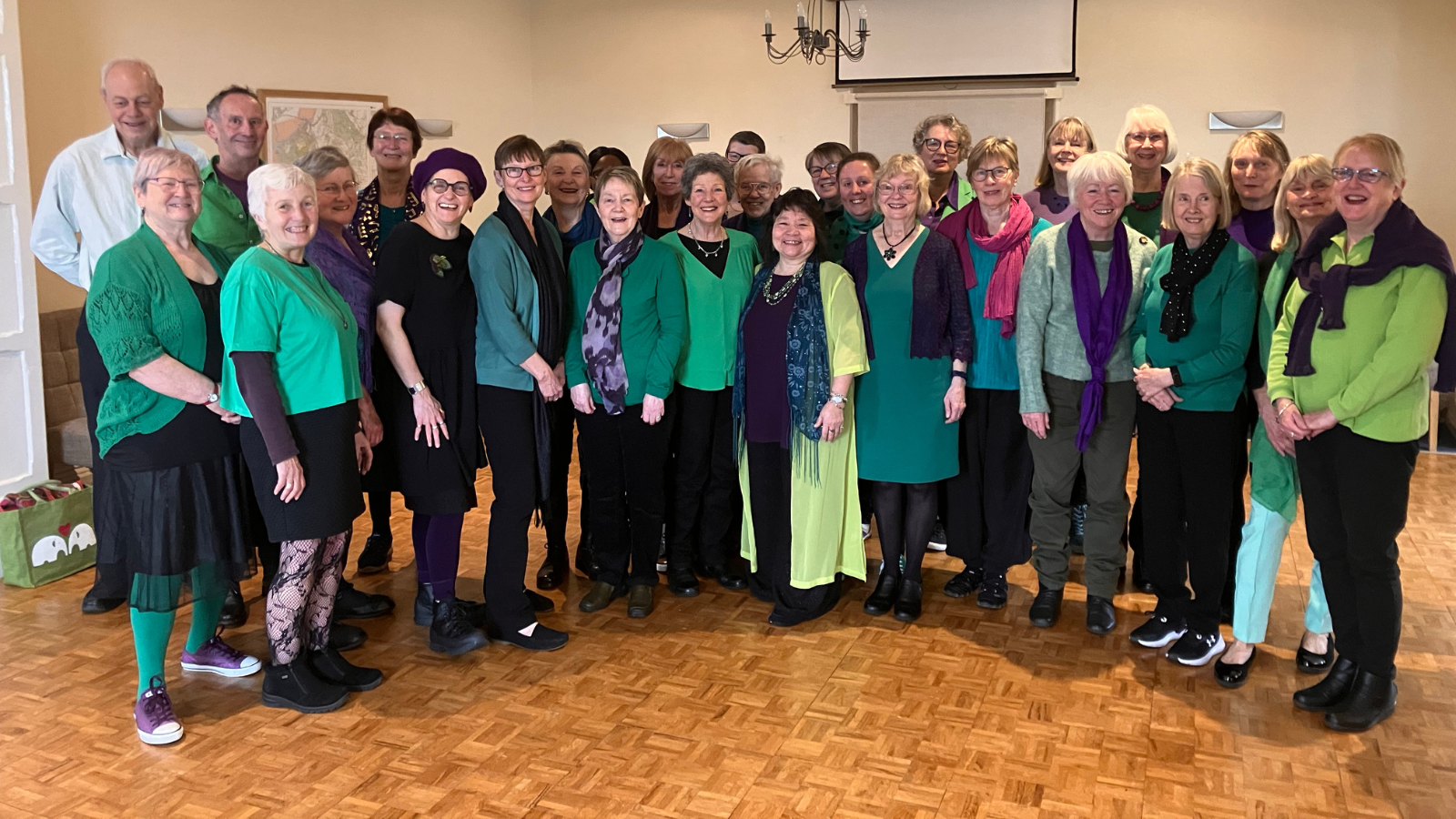 Bradford Voices, including our Choir Leader Ana Hayrabedian